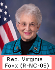 Rep. Virginia Foxx (R-NC-05), chairwoman of House Education & Workforce Committee